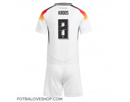 Německo Toni Kroos #8 Dětské Domácí Dres ME 2024 Krátký Rukáv (+ trenýrky)