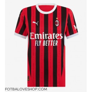 AC Milan Dámské Domácí Dres 2024-25 Krátký Rukáv