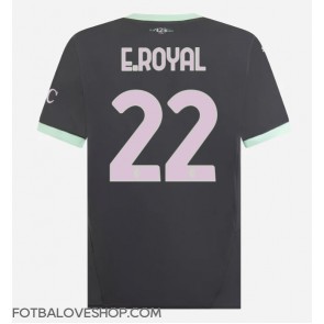 AC Milan Emerson Royal #22 Alternativní Dres 2024-25 Krátký Rukáv