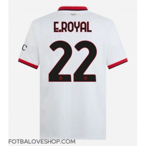 AC Milan Emerson Royal #22 Venkovní Dres 2024-25 Krátký Rukáv