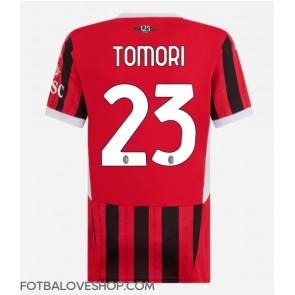 AC Milan Fikayo Tomori #23 Dámské Domácí Dres 2024-25 Krátký Rukáv