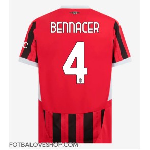 AC Milan Ismael Bennacer #4 Domácí Dres 2024-25 Krátký Rukáv