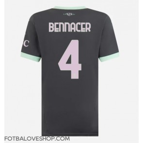 AC Milan Ismael Bennacer #4 Dámské Alternativní Dres 2024-25 Krátký Rukáv