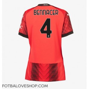 AC Milan Ismael Bennacer #4 Dámské Domácí Dres 2023-24 Krátký Rukáv