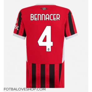 AC Milan Ismael Bennacer #4 Dámské Domácí Dres 2024-25 Krátký Rukáv