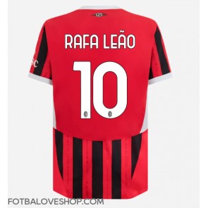 AC Milan Rafael Leao #10 Domácí Dres 2024-25 Krátký Rukáv