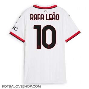 AC Milan Rafael Leao #10 Dámské Venkovní Dres 2024-25 Krátký Rukáv