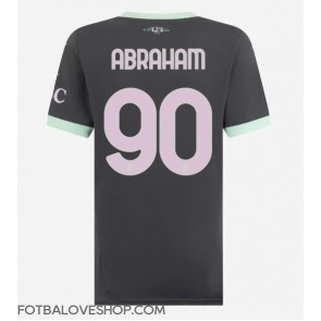 AC Milan Tammy Abraham #90 Dámské Alternativní Dres 2024-25 Krátký Rukáv