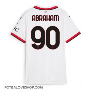 AC Milan Tammy Abraham #90 Dámské Venkovní Dres 2024-25 Krátký Rukáv