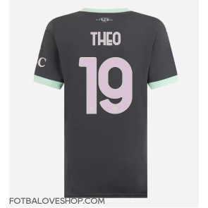 AC Milan Theo Hernandez #19 Dámské Alternativní Dres 2024-25 Krátký Rukáv