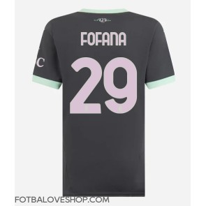 AC Milan Youssouf Fofana #29 Dámské Alternativní Dres 2024-25 Krátký Rukáv