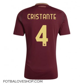 AS Roma Bryan Cristante #4 Domácí Dres 2024-25 Krátký Rukáv