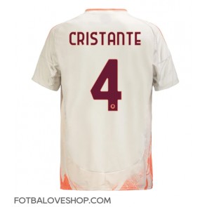 AS Roma Bryan Cristante #4 Venkovní Dres 2024-25 Krátký Rukáv