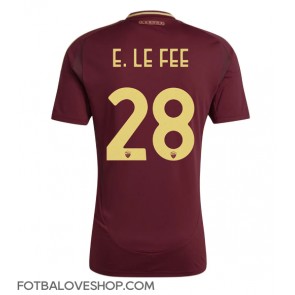 AS Roma Enzo Le Fee #28 Domácí Dres 2024-25 Krátký Rukáv