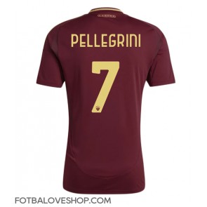 AS Roma Lorenzo Pellegrini #7 Domácí Dres 2024-25 Krátký Rukáv