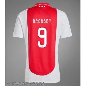 Ajax Brian Brobbey #9 Domácí Dres 2024-25 Krátký Rukáv