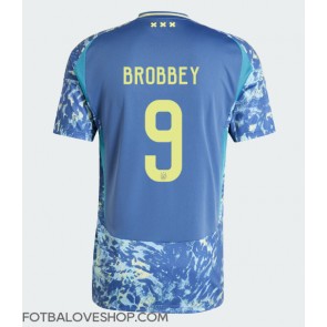 Ajax Brian Brobbey #9 Venkovní Dres 2024-25 Krátký Rukáv