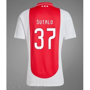 Ajax Josip Sutalo #37 Domácí Dres 2024-25 Krátký Rukáv