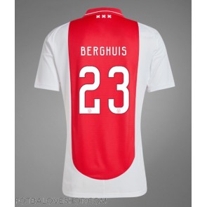 Ajax Steven Berghuis #23 Domácí Dres 2024-25 Krátký Rukáv