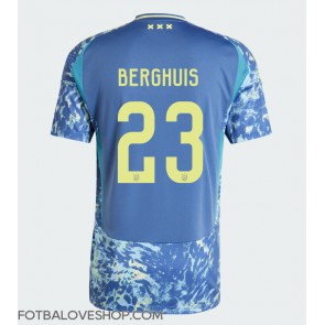 Ajax Steven Berghuis #23 Venkovní Dres 2024-25 Krátký Rukáv