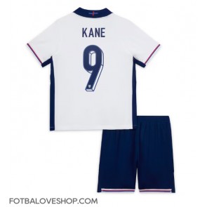 Anglie Harry Kane #9 Dětské Domácí Dres ME 2024 Krátký Rukáv (+ trenýrky)