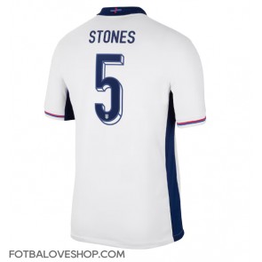 Anglie John Stones #5 Domácí Dres ME 2024 Krátký Rukáv