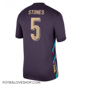 Anglie John Stones #5 Venkovní Dres ME 2024 Krátký Rukáv