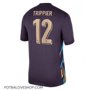 Anglie Kieran Trippier #12 Venkovní Dres ME 2024 Krátký Rukáv