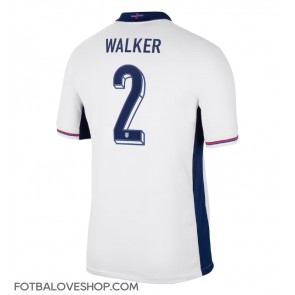 Anglie Kyle Walker #2 Domácí Dres ME 2024 Krátký Rukáv