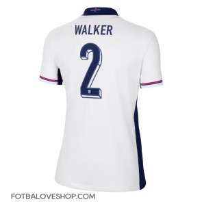 Anglie Kyle Walker #2 Dámské Domácí Dres ME 2024 Krátký Rukáv