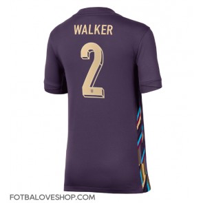 Anglie Kyle Walker #2 Dámské Venkovní Dres ME 2024 Krátký Rukáv