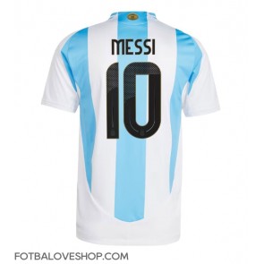 Argentina Lionel Messi #10 Domácí Dres Copa America 2024 Krátký Rukáv
