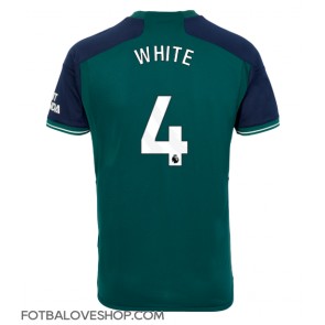 Arsenal Ben White #4 Alternativní Dres 2023-24 Krátký Rukáv