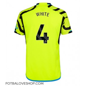 Arsenal Ben White #4 Venkovní Dres 2023-24 Krátký Rukáv