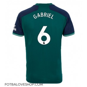 Arsenal Gabriel Magalhaes #6 Alternativní Dres 2023-24 Krátký Rukáv