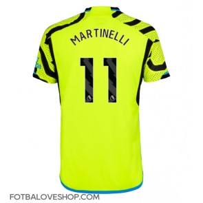 Arsenal Gabriel Martinelli #11 Venkovní Dres 2023-24 Krátký Rukáv