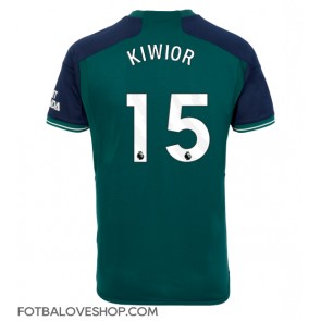 Arsenal Jakub Kiwior #15 Alternativní Dres 2023-24 Krátký Rukáv