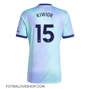 Arsenal Jakub Kiwior #15 Alternativní Dres 2024-25 Krátký Rukáv