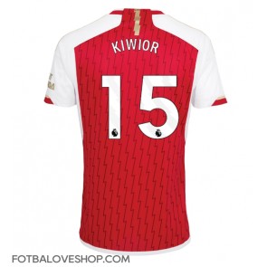 Arsenal Jakub Kiwior #15 Domácí Dres 2023-24 Krátký Rukáv