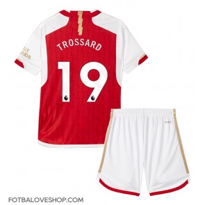 Arsenal Leandro Trossard #19 Dětské Domácí Dres 2023-24 Krátký Rukáv (+ trenýrky)