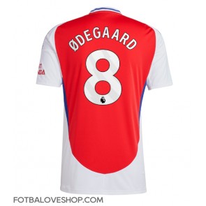 Arsenal Martin Odegaard #8 Domácí Dres 2024-25 Krátký Rukáv