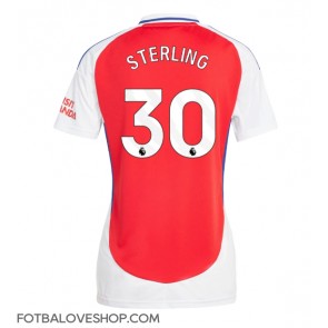 Arsenal Raheem Sterling #30 Dámské Domácí Dres 2024-25 Krátký Rukáv