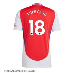 Arsenal Takehiro Tomiyasu #18 Domácí Dres 2024-25 Krátký Rukáv