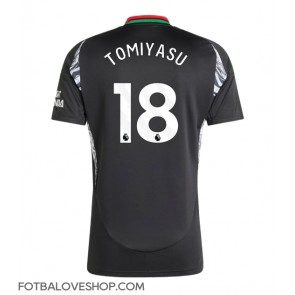 Arsenal Takehiro Tomiyasu #18 Venkovní Dres 2024-25 Krátký Rukáv