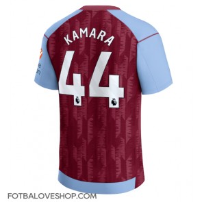 Aston Villa Boubacar Kamara #44 Domácí Dres 2023-24 Krátký Rukáv