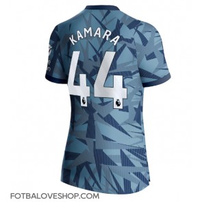 Aston Villa Boubacar Kamara #44 Dámské Alternativní Dres 2023-24 Krátký Rukáv