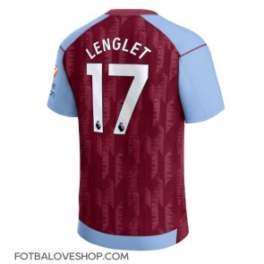 Aston Villa Clement Lenglet #17 Domácí Dres 2023-24 Krátký Rukáv