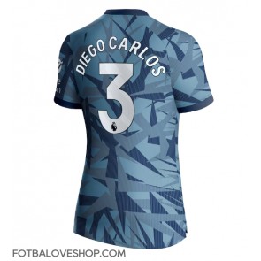 Aston Villa Diego Carlos #3 Dámské Alternativní Dres 2023-24 Krátký Rukáv