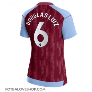 Aston Villa Douglas Luiz #6 Dámské Domácí Dres 2023-24 Krátký Rukáv