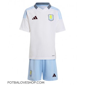 Aston Villa Dětské Venkovní Dres 2024-25 Krátký Rukáv (+ trenýrky)